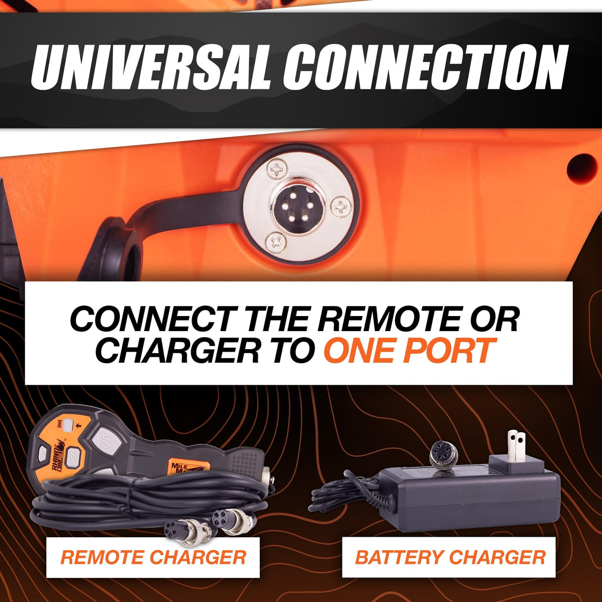 Portable Electric Winch with Synthetic Rope N964338