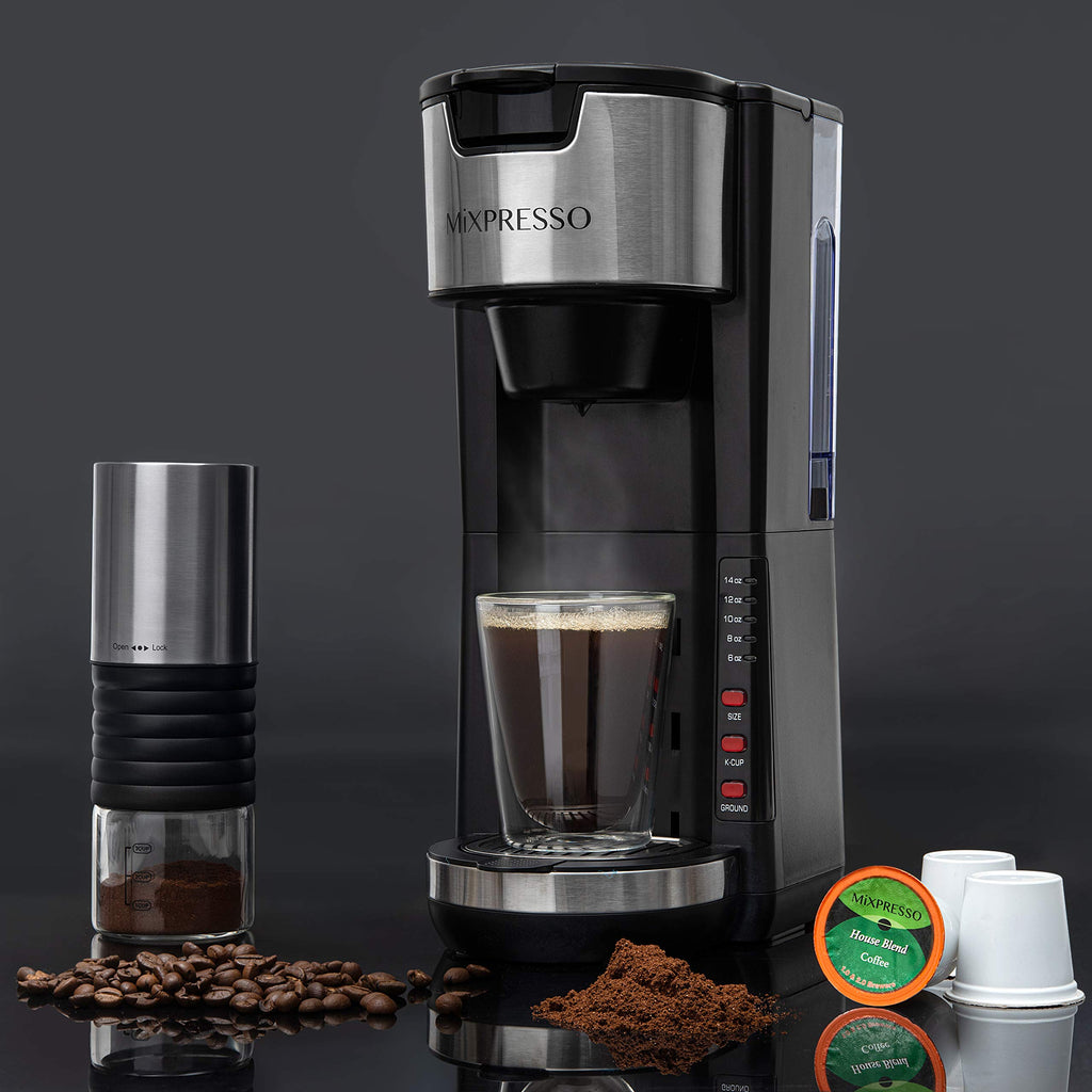 Black Single Serve Coffee Maker 30 oz U161