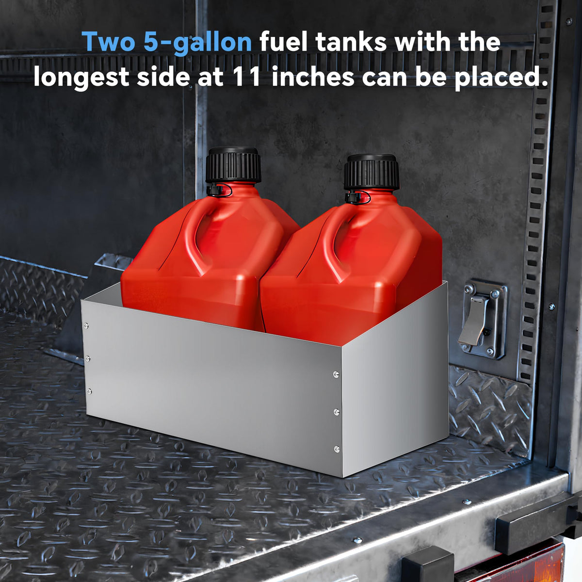 Aluminum Fuel Jug Holder Rack M55493