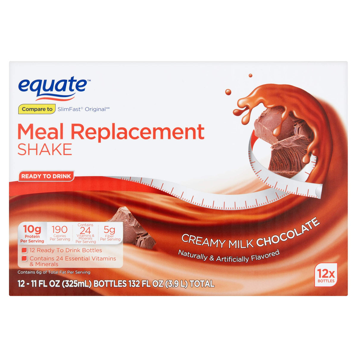 Creamy Milk Chocolate Meal Replacement Shake 11 fl oz 12 Count C24716