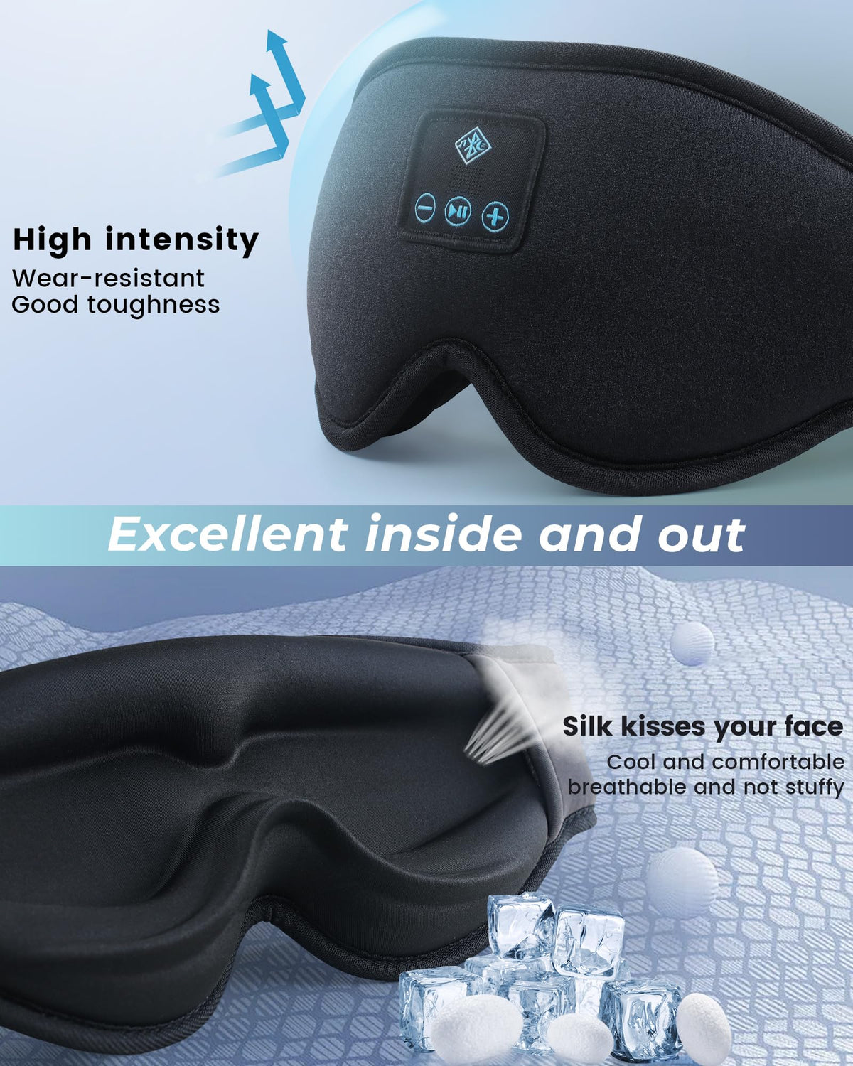 Bluetooth Sleep Mask Headphones M26818