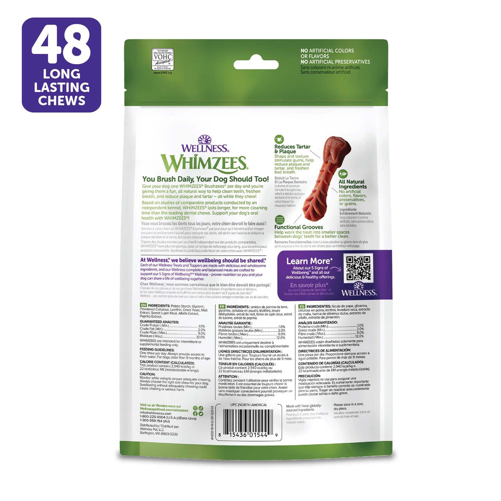 Natural Dog Dental Treat 12.7 oz 48 Count O2149