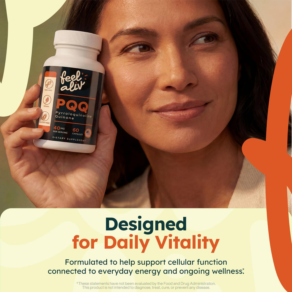 PQQ Supplement 40mg Vegan 60 Capsules T794