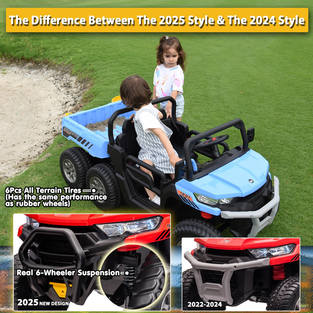 24V Kids Ride On Truck with Electric Dump Bed L65285