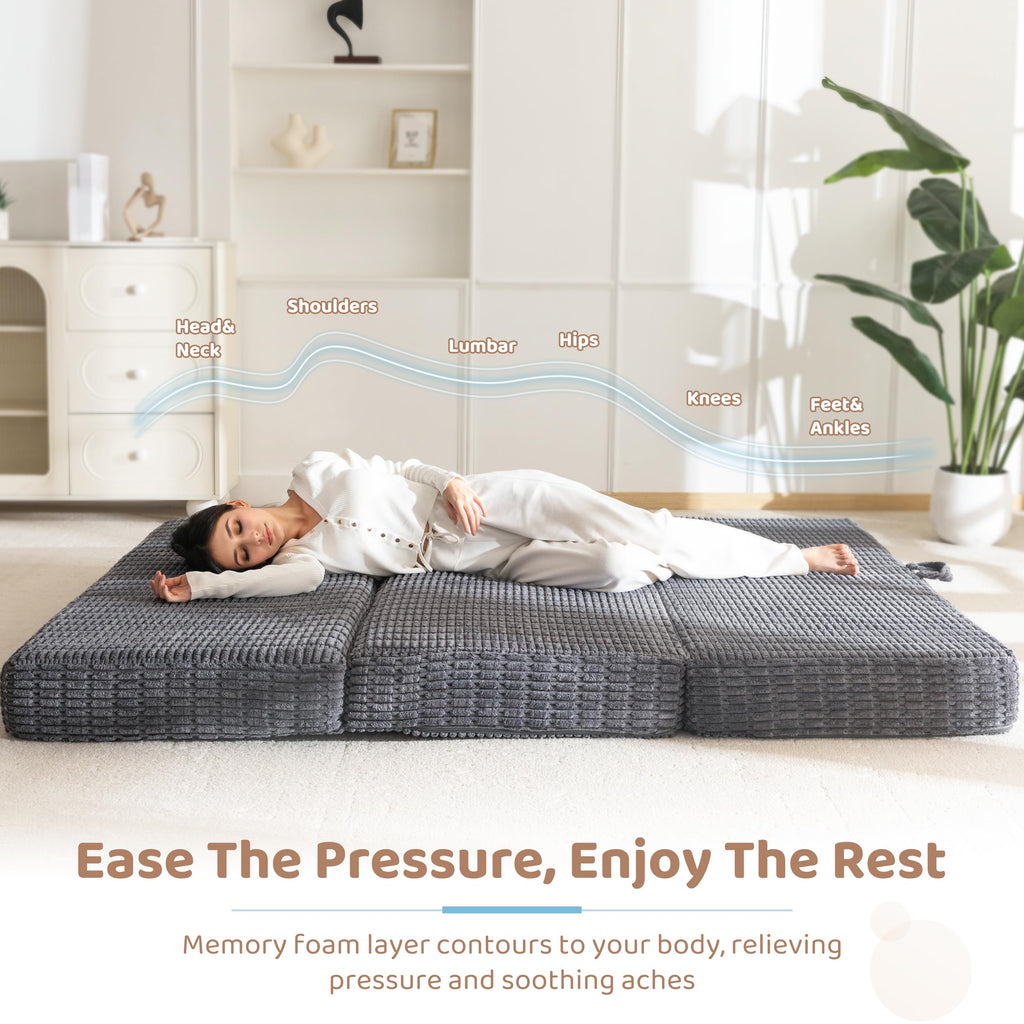 Memory Foam Tri-Folding Mattress D89211
