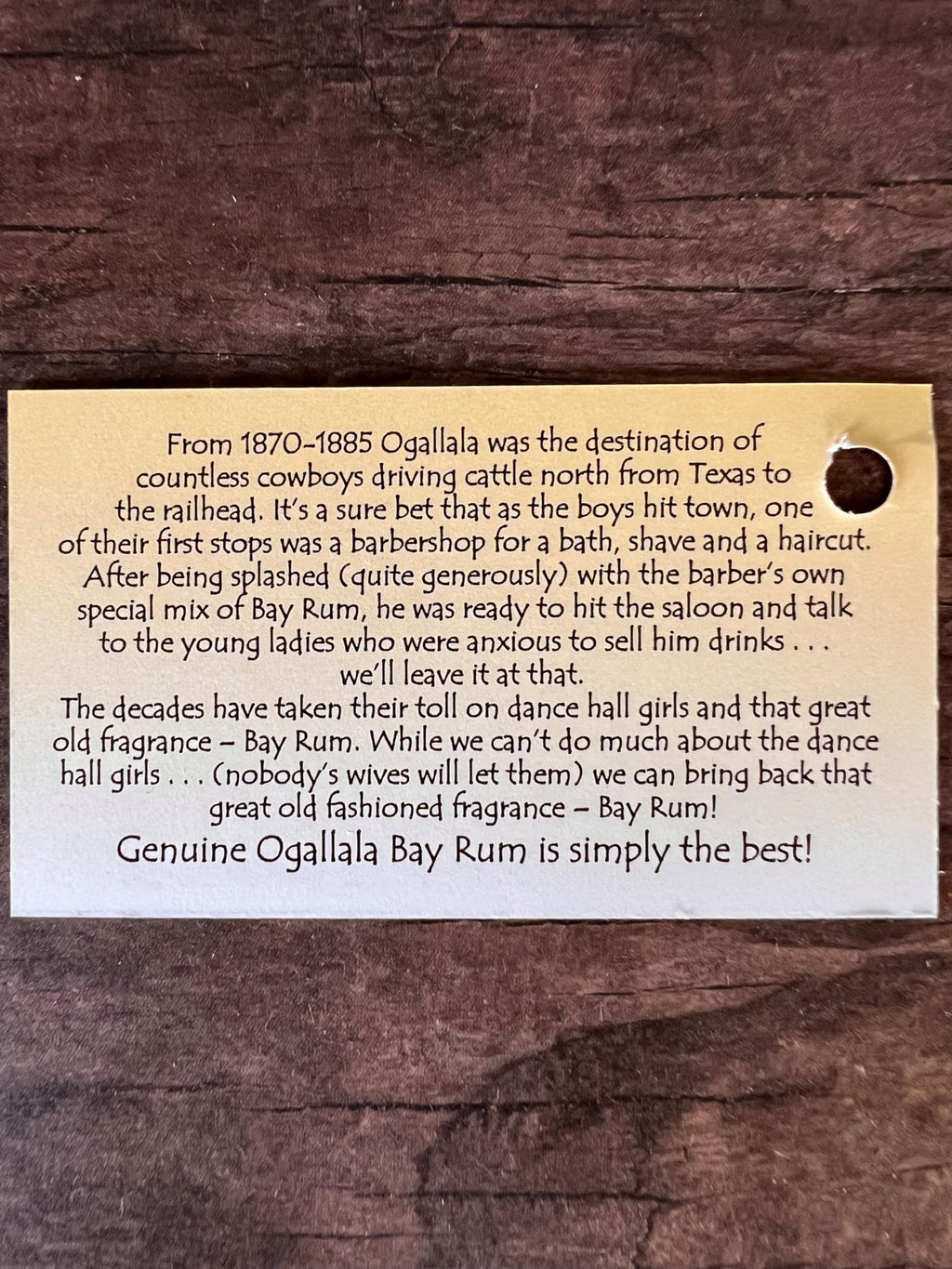 8 oz Bay Rum & Sandalwood Aftershave D192927