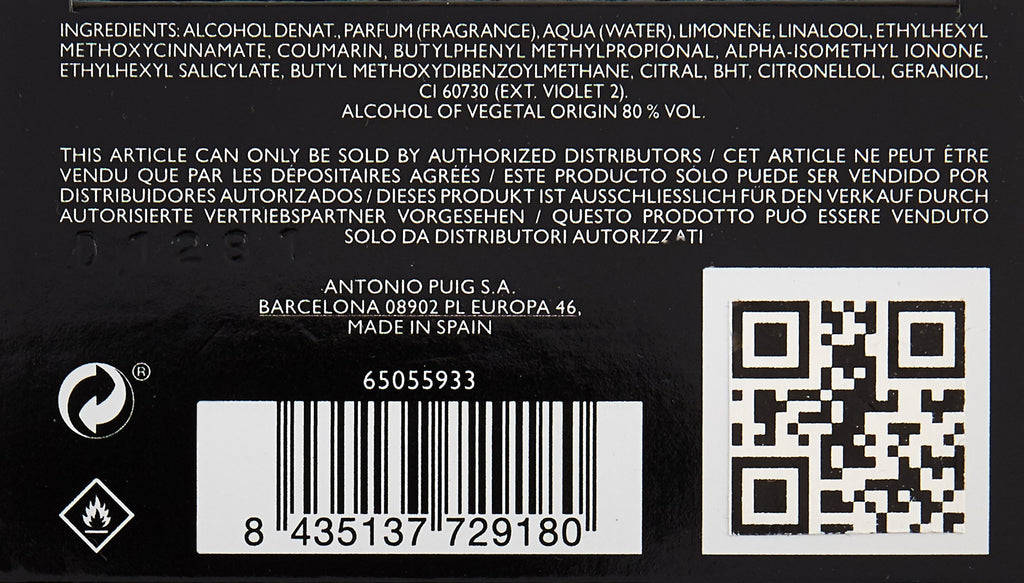 3.4 oz EDT Spray P435