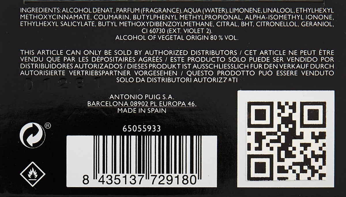 3.4 oz EDT Spray P435