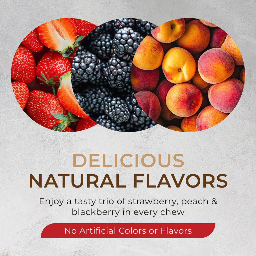 Vegan Fiber Gummies 3g Prebiotic Inulin Non-GMO Gluten-Free 30 Servings P7988