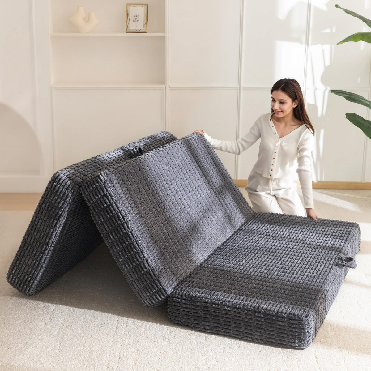 Memory Foam Tri-Folding Mattress D89211