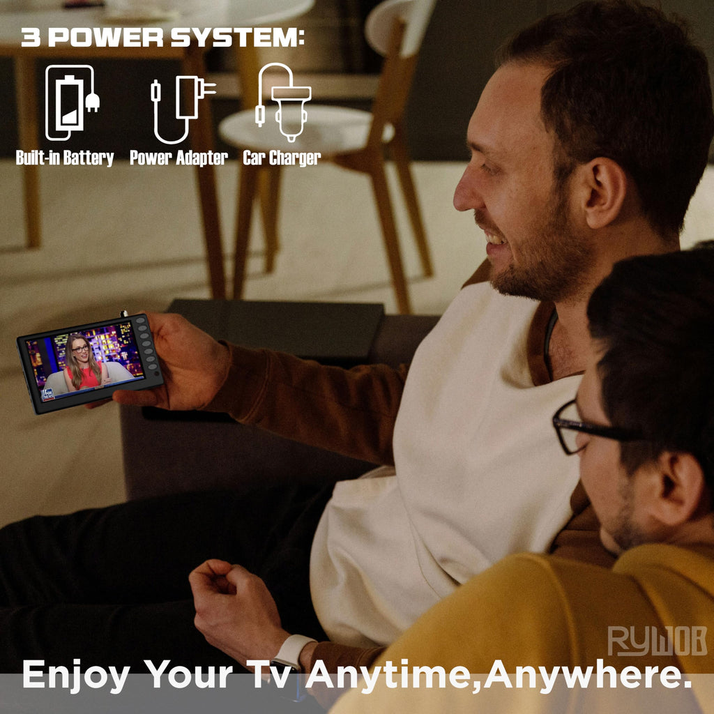 5" Portable Digital ATSC TV with Stand R213
